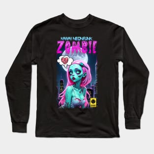 Kawaii Neonpunk Zombie 03 Long Sleeve T-Shirt